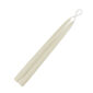 Ivory Taper Candles 12" - 1 Pair
