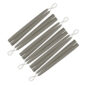 Paris Grey Taper Candles 12" - Box of 12