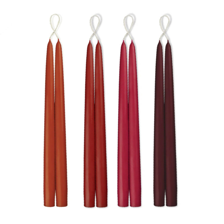 Taper Candles, 12 inch Reds Parent