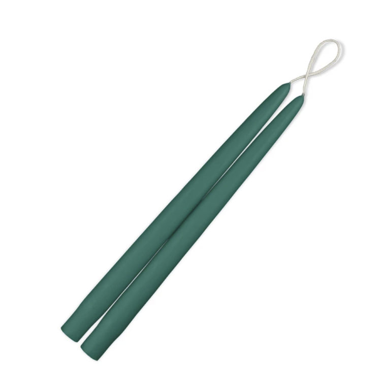 Turquoise 12" Taper Candles - 1 Pair Turquoise 12" Taper Candles - 1 Pair