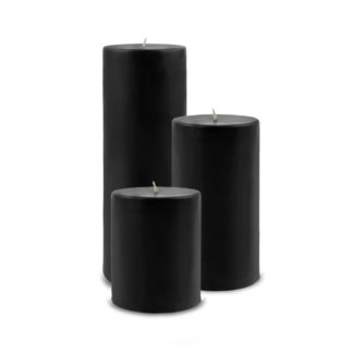 Pillar Candles Black Parent