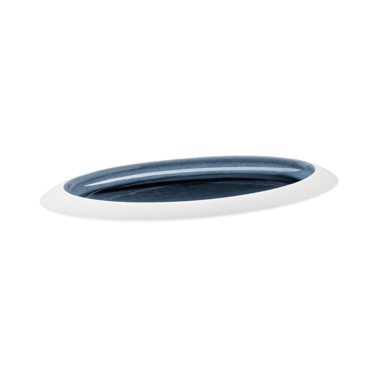 Hering Berlin Blue Silent Oval Platter Hering Berlin Blue Silent Oval Platter