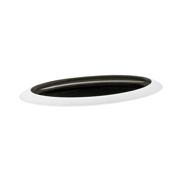 Hering Berlin Obsidian Oval Platter Hering Berlin Obsidian Oval Platter