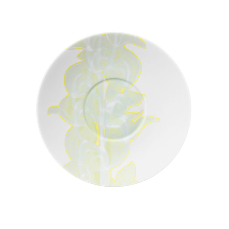 Hering Berlin Palmhouse X Sage Coupe Plate Small Hering Berlin Palmhouse X Sage Coupe Plate Small