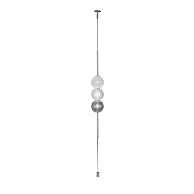 Venini Abaco 3 Sphere Suspension Light Crystal