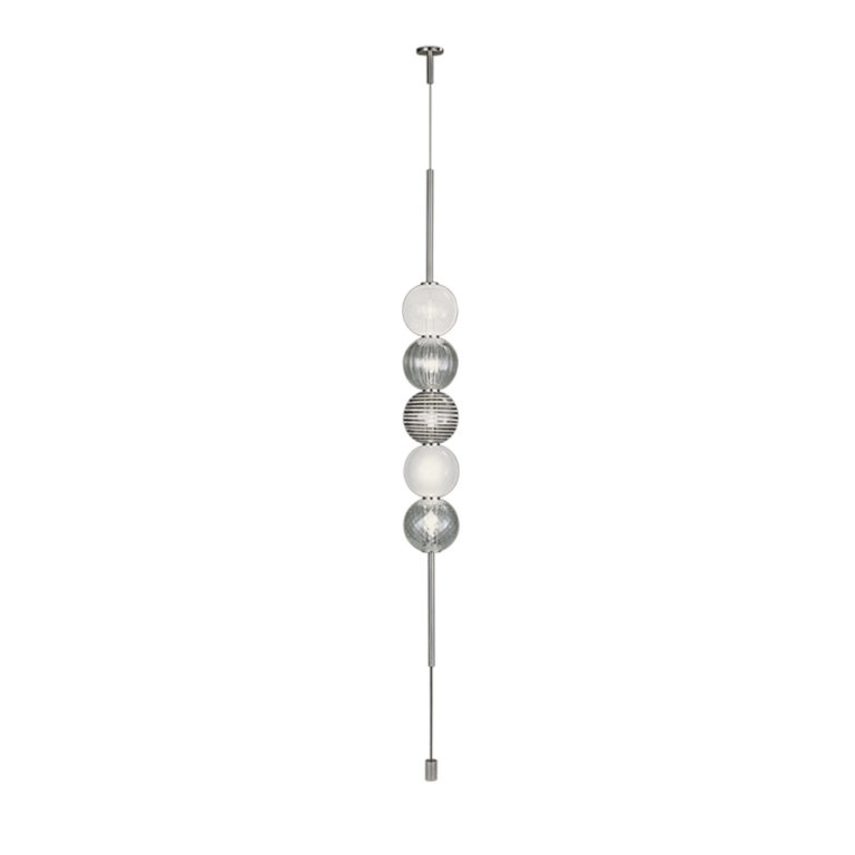 Venini Abaco 5 Sphere Suspension Light Crystal