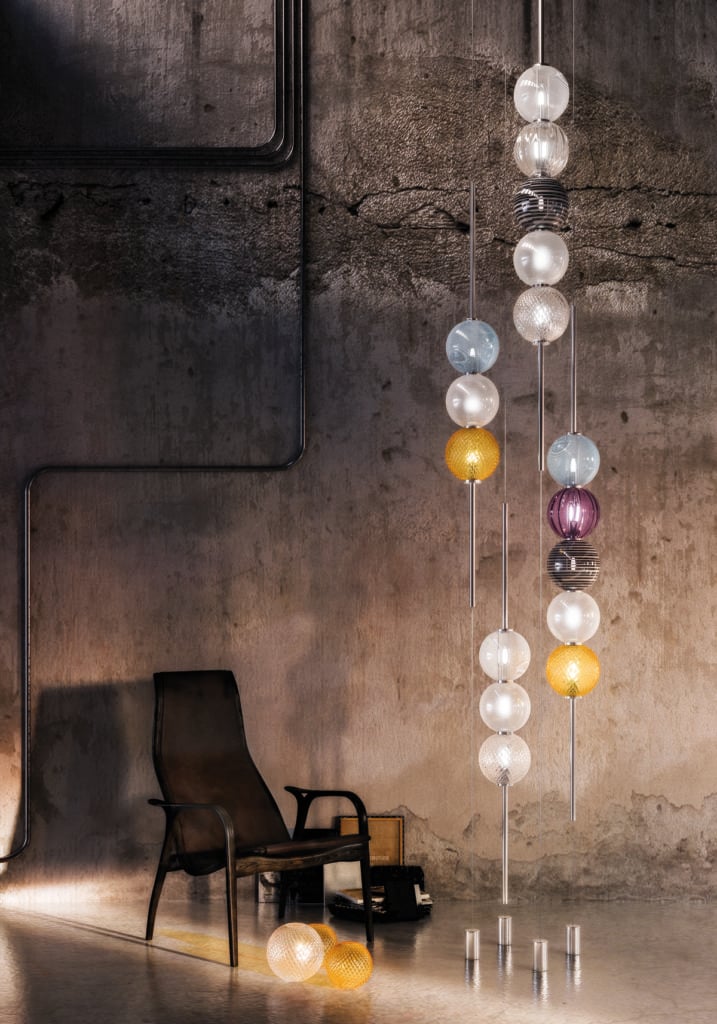 Venini Abaco Suspension Lights Mood 1