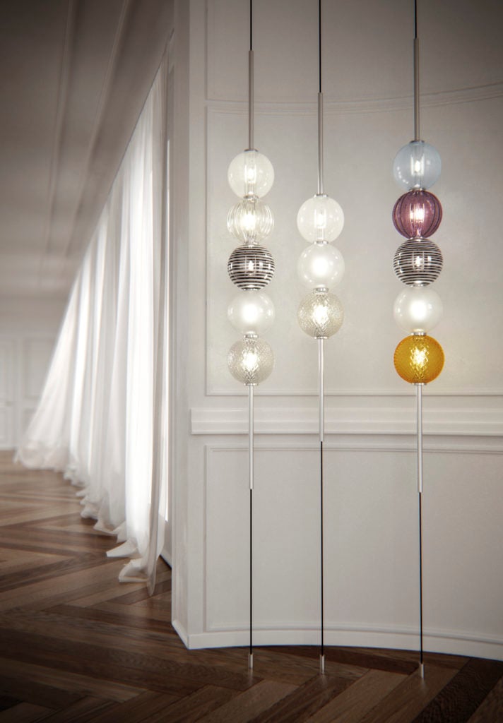 Venini Abaco Suspension Lights Mood 2