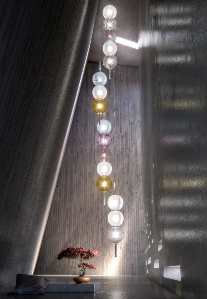 Venini Abaco Suspension Lights Mood 3