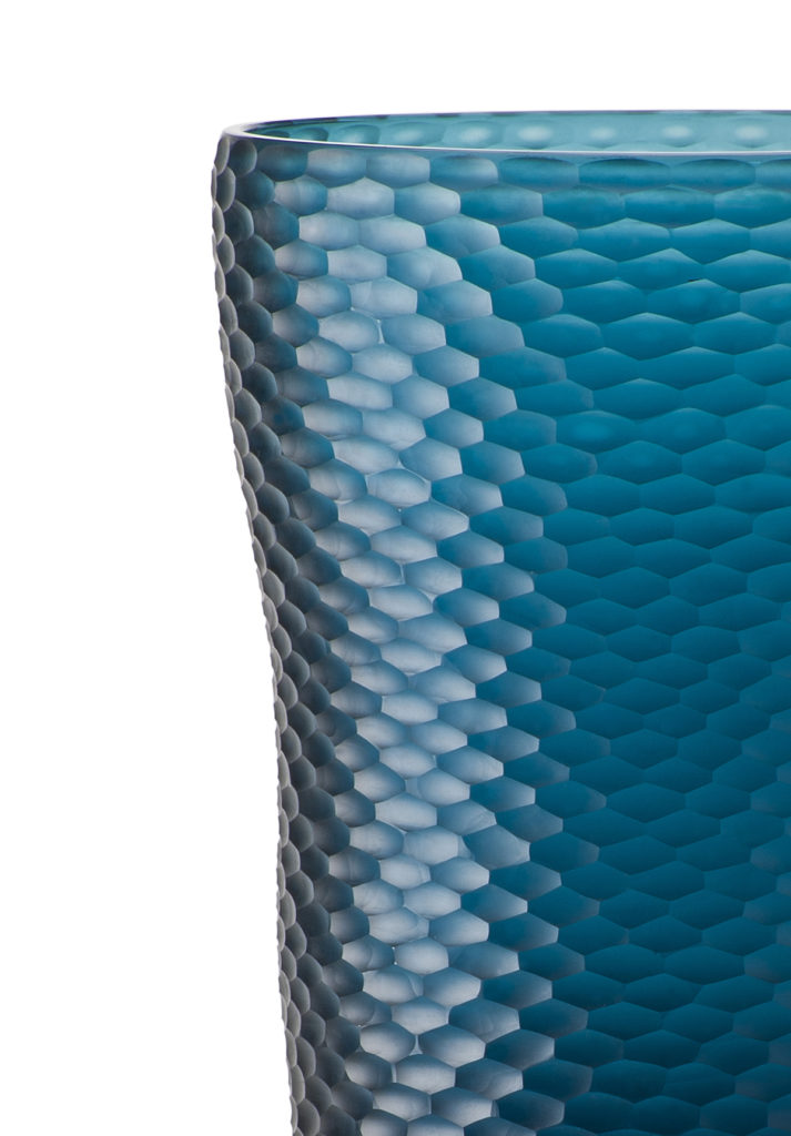 Venini Carlo Scarpa Battuto Nido D'Ape Vases Close Up Venini Carlo Scarpa Battuto Nido D'Ape Vases Close Up