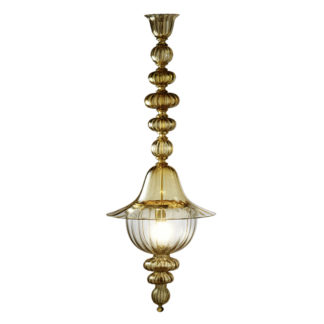 Venini Doge Straw-Yellow Light Shape 1 Long