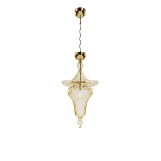Venini Doge Straw-Yellow Light Shape 2 Short