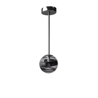 Venini Rotondo Crystal Pendant Light Small with 32” H