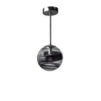 Venini Rotondo Crystal Pendant Light Large with 32” H