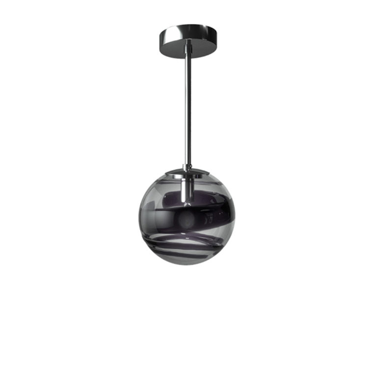 Venini Rotondo Crystal Pendant Light Large with 32” H Venini Rotondo Crystal Pendant Light Large with 32” H