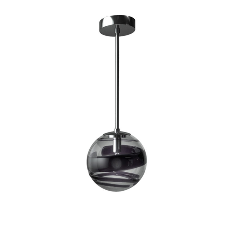 Venini Rotondo Crystal Pendant Light Large with 38” H Venini Rotondo Crystal Pendant Light Large with 38” H