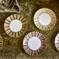 Marie Daage Verdure 1 Plates in Various Color Combinations