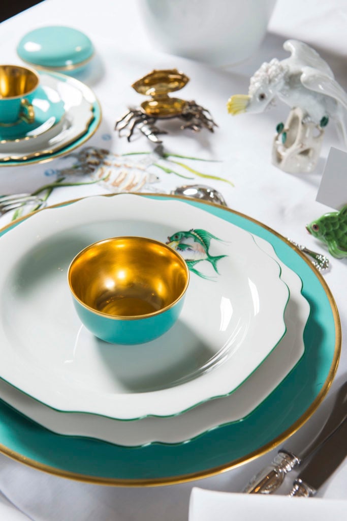 Augarten Greater Weever Dinnerware Mood