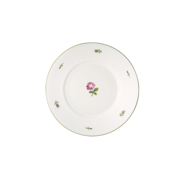 Augarten Viennese Rose Bread Plate Augarten Viennese Rose Bread Plate