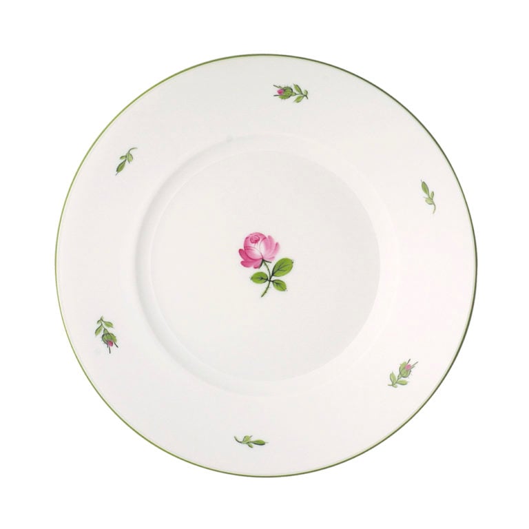 Augarten Viennese Rose Dinner Plate