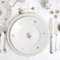 Augarten Viennese Rose Dinnerware Mood