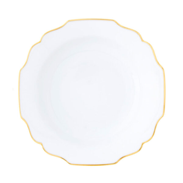 Augarten Belvedere Gold Rim Dinner Plate Augarten Belvedere Gold Rim Dinner Plate