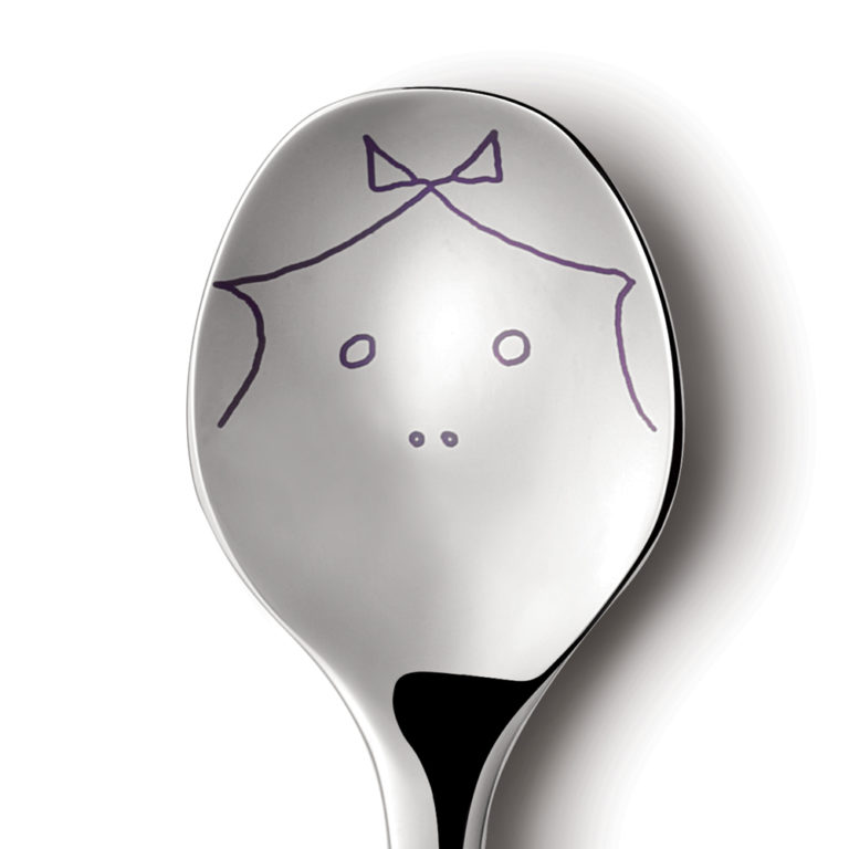 Georg Jensen Twist Family 4 piece Cutlery Set Small Spoon Georg Jensen Twist Family 4 piece Cutlery Set Small Spoon