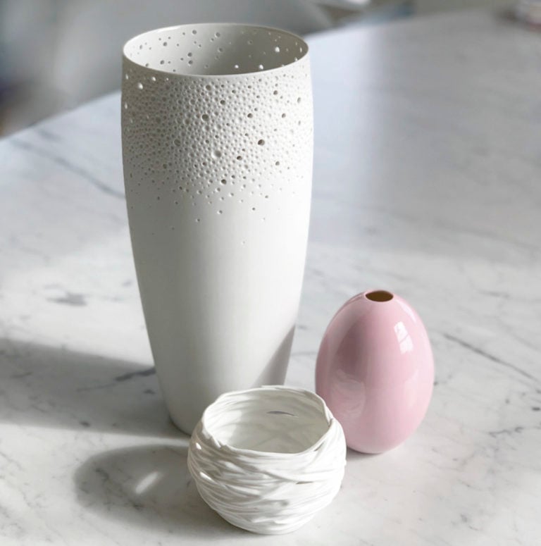 Nymphenburg Coral Vase Mood Group