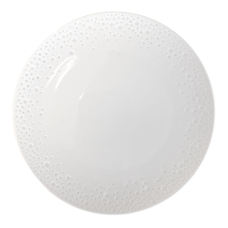 Nymphenburg White Coral Dinner Plate