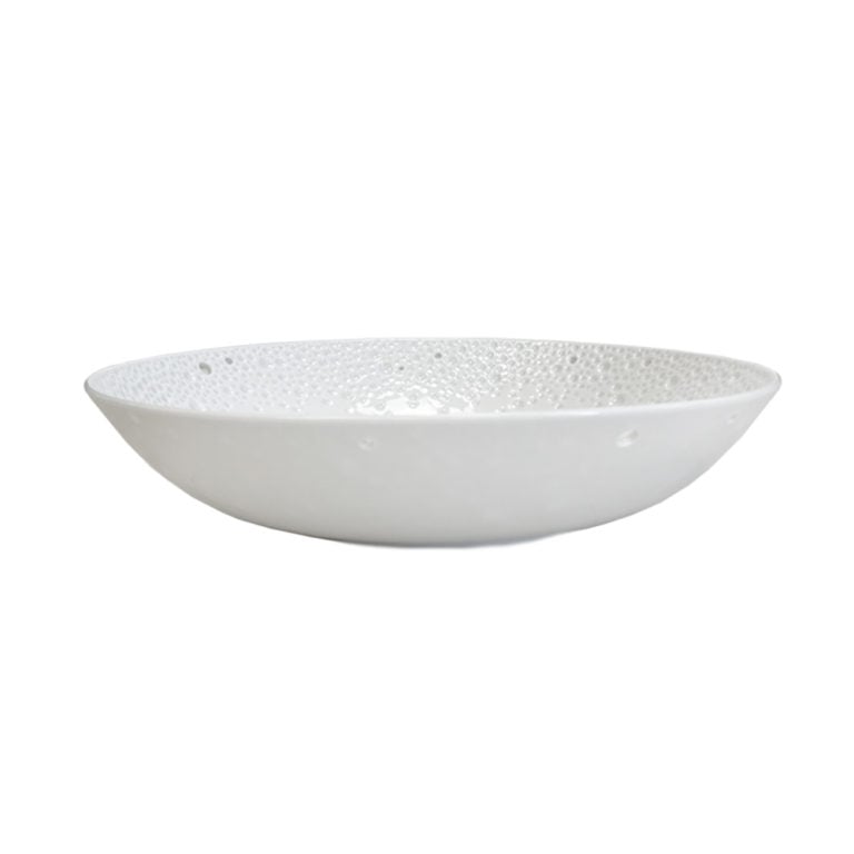 Nymphenburg White Coral Pasta/Soup Plate