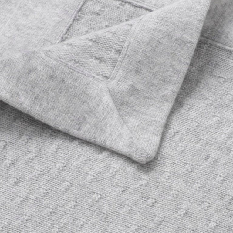 Masserano Tricot Cirro Baby Blanket Mood Close Up Masserano Tricot Cirro Baby Blanket Mood Close Up
