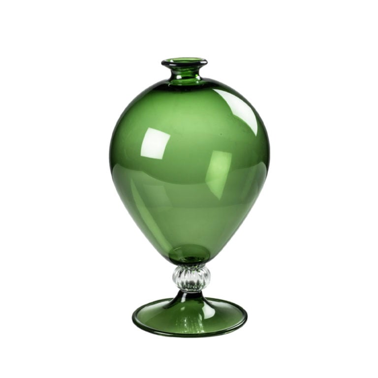Venini Veronese Vase Apple Green