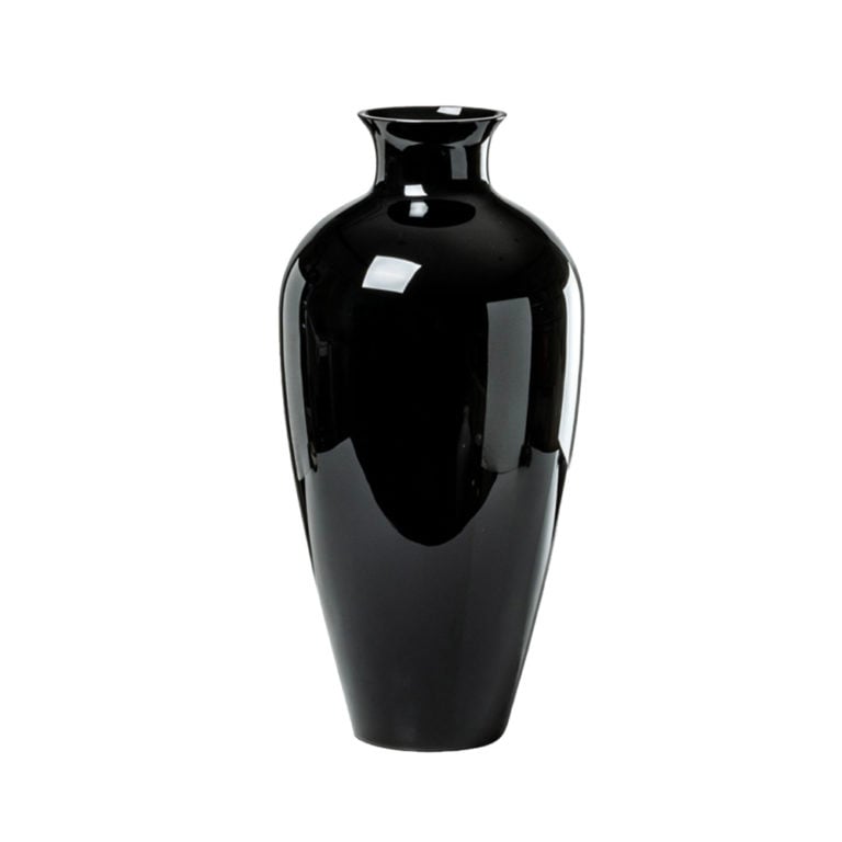 Venini Labuan Vase Black Venini Labuan Vase Black