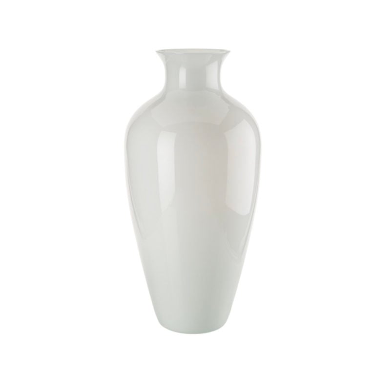 Venini Labuan Vase Milk-White Venini Labuan Vase Milk-White
