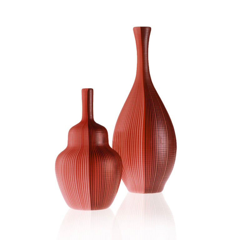 Venini Tessuti Battuti Vases Parent