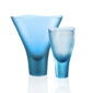 Venini Battuti Vases Aquamarine Parent