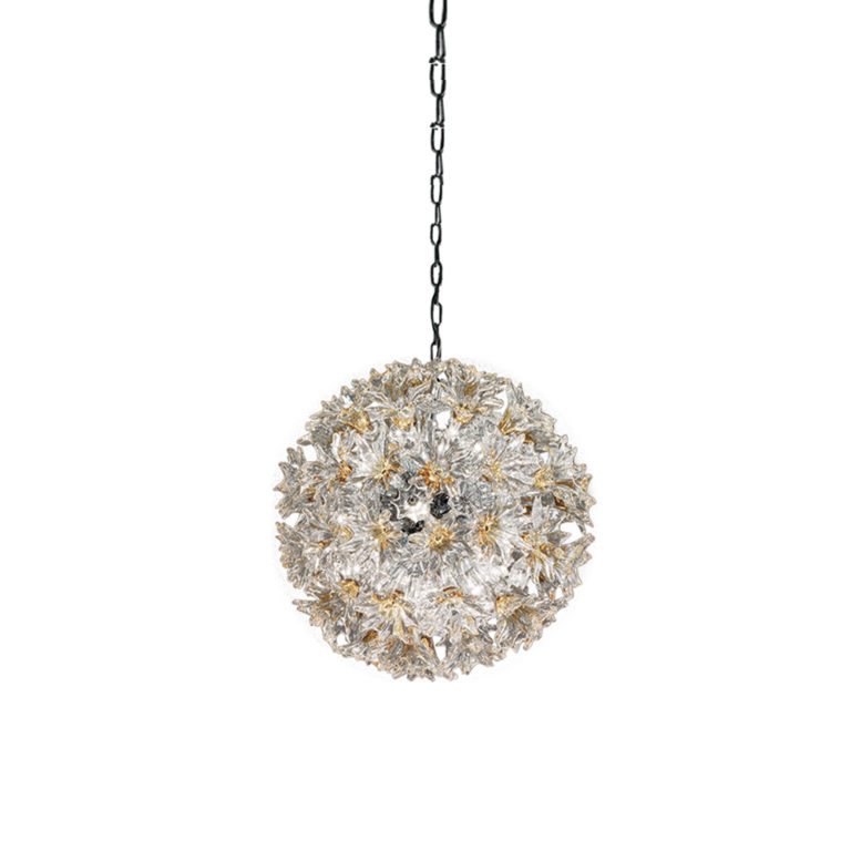 Venini Esprit Amber Yellow Chandelier Small