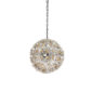 Venini Esprit Amber Yellow Chandelier Small