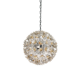 Venini Esprit Amber Yellow Chandelier Medium