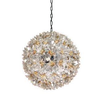 Venini Esprit Amber Yellow Chandelier X-Large
