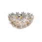 Venini Esprit Wall Sconce Amber Yellow
