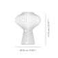 Venini Fungo Table Lamp Scale