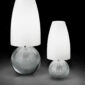 Venini Argea Table Lamps Silver Leaf Mood
