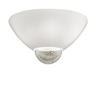 Venini Argea Ceiling Light Silver Leaf