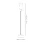 Venini Anni Trenta Floor Lamp Scale