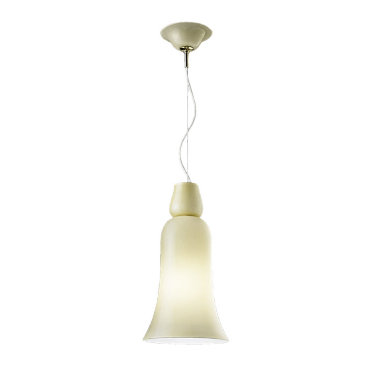 Venini Anni Trenta Pendant Light Straw-Yellow