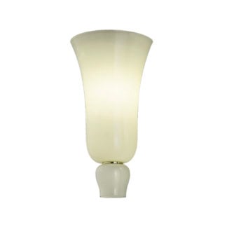 Venini Anni Trenta Straw-Yellow Wall Sconce Large