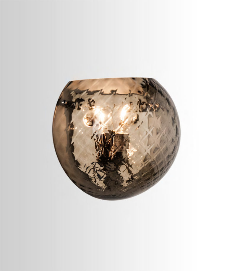 Venini Balloton Wall Sconce Grey Mood