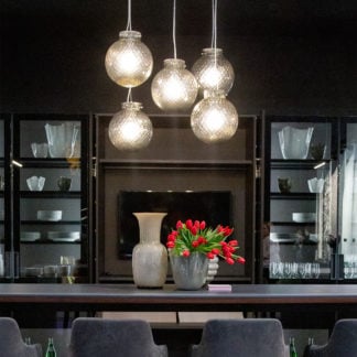 Venini Balloton Pendant Light Mood