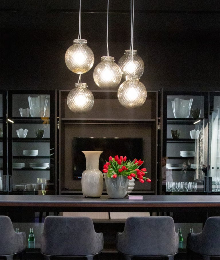 Venini Balloton Pendant Light Mood